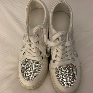 Bridal tennis shoes!